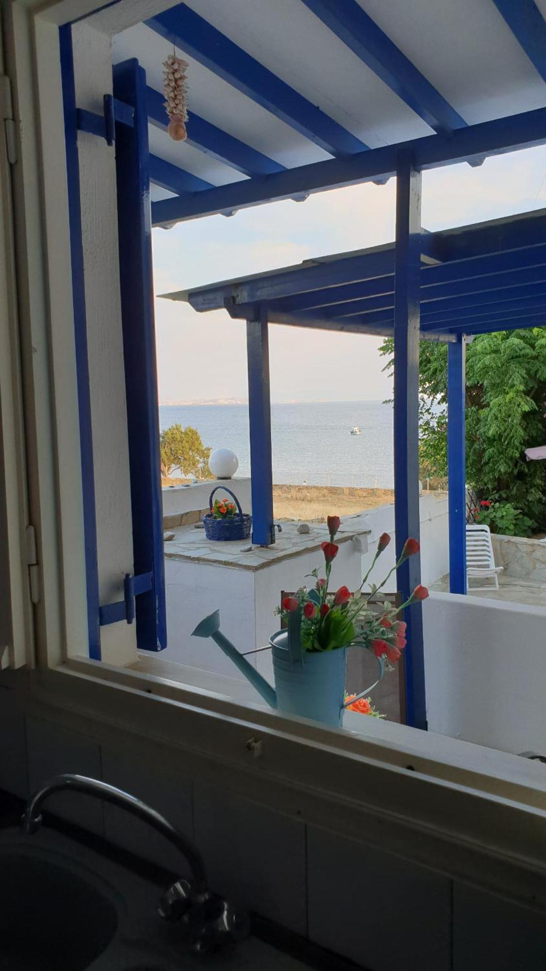 Galazio Kyma Apartment Agios Ioannis  Bilik gambar